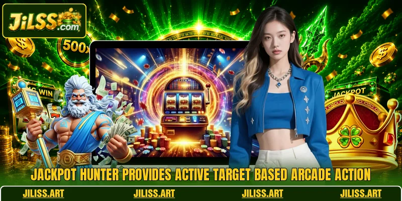 Jackpot Hunter provides active target based arcade action