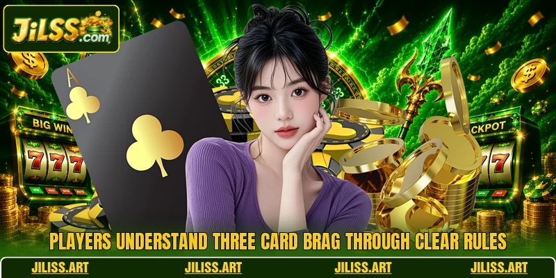 Players understand Three Card Brag through clear rules