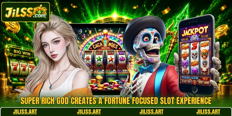 Super Rich God creates a fortune focused slot experience Super Rich God creates a fortune focused slot experience