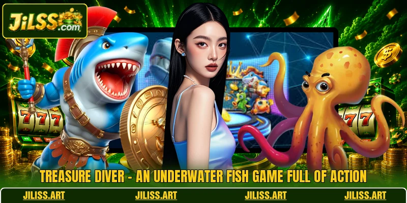 Treasure Diver - An Underwater Fish Game Full Of Action